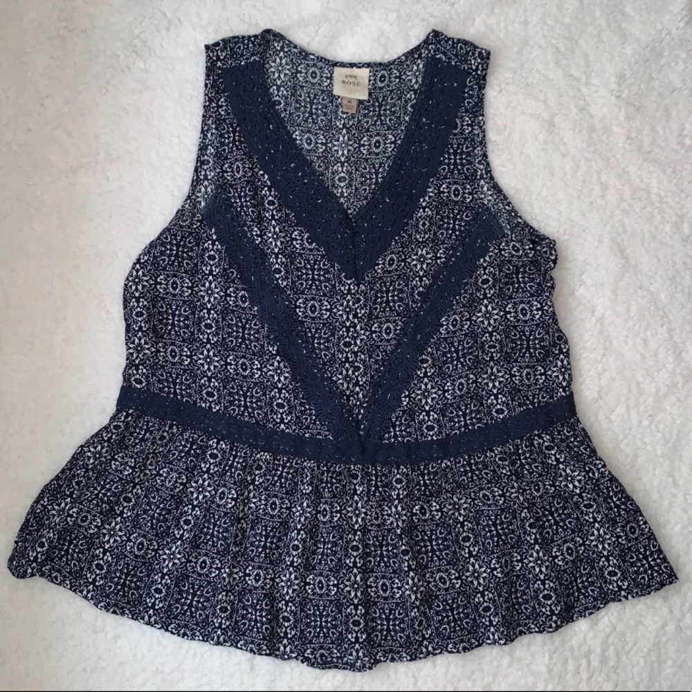 Knox Rose Boho Tank Top